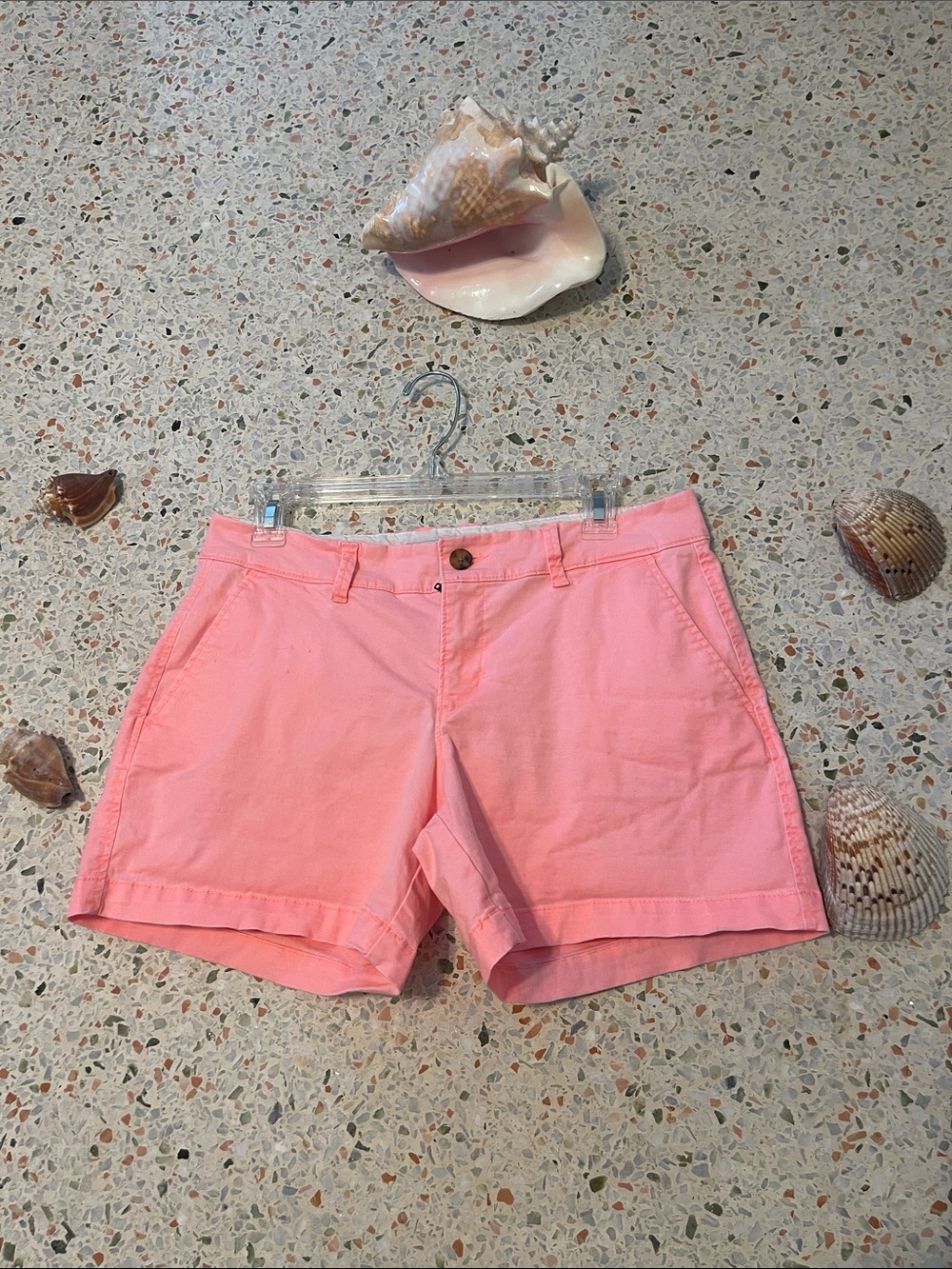 Women's Old Navy Pink Shorts Sz 4 Stretch